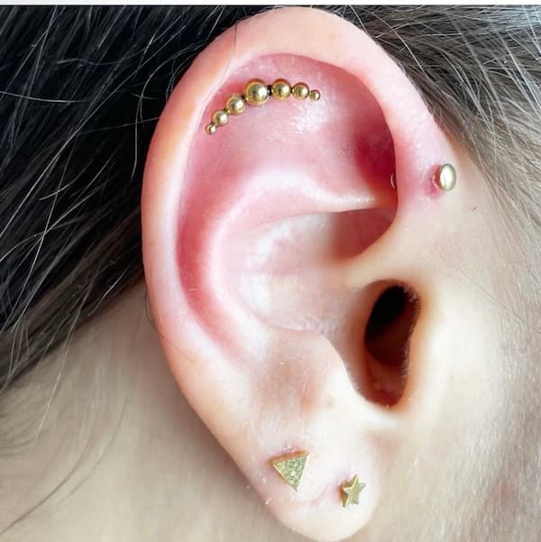 27. Michael, Helix Piercing